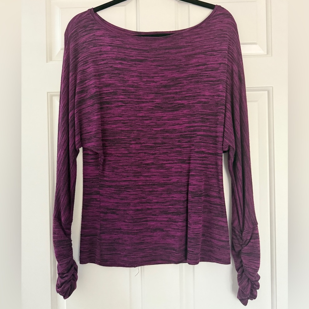 Purple Long Sleeve Top